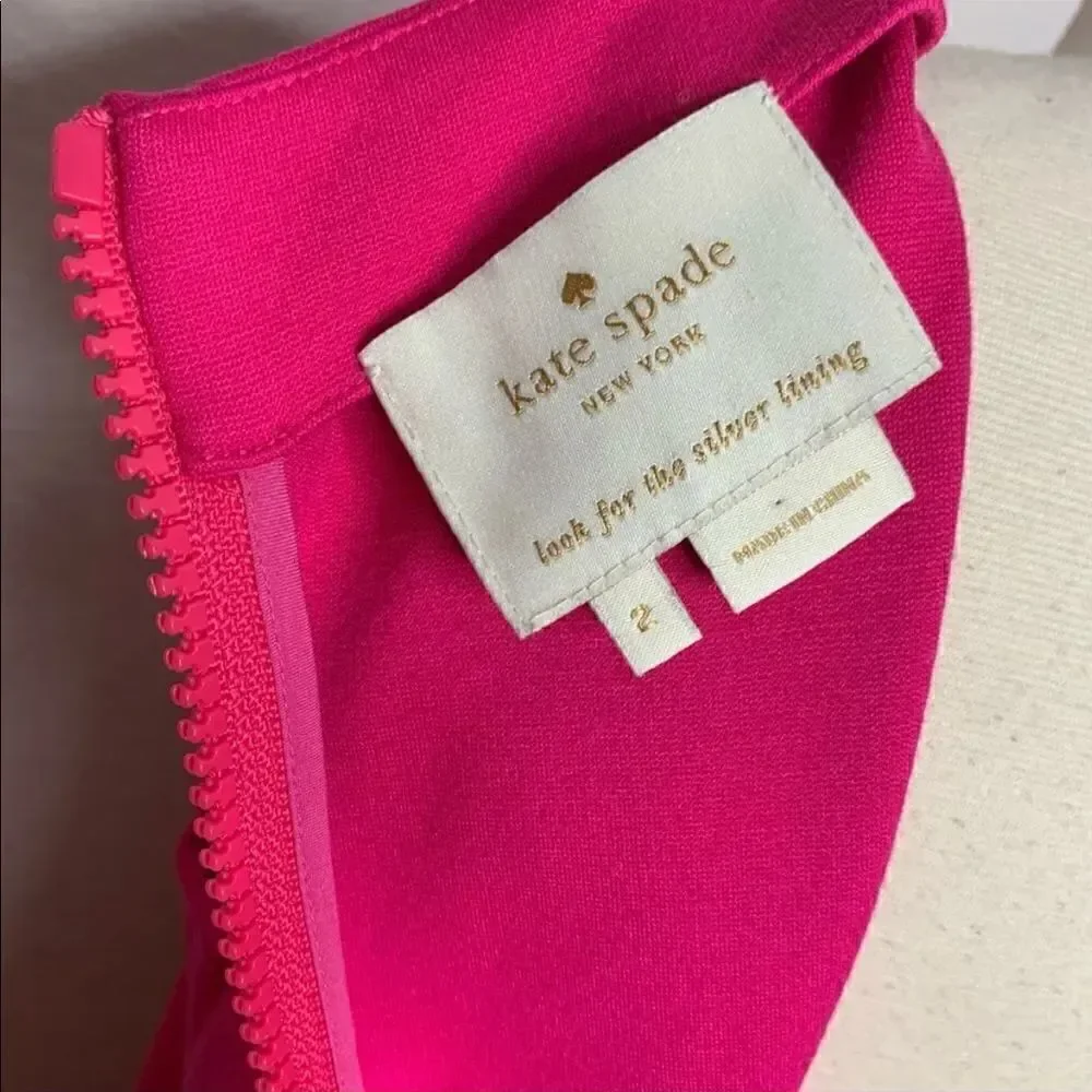 Kate Spade New York Bright Pink Keri Shift Dress
